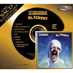 Audio Fidelity Records To Release Scorpions "Blackout" On Limited Edition Numbered Hybrid SACD