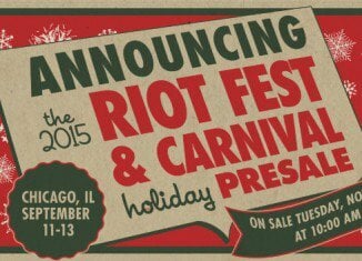 Riot Fest Announces Holiday Pre-Sale And Karma Cash Program