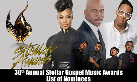 30th Annual Stellar Gospel Music Awards Nominees Announced; Show To Be Co-hosted By David And Tamela Mann And Rickey Smiley