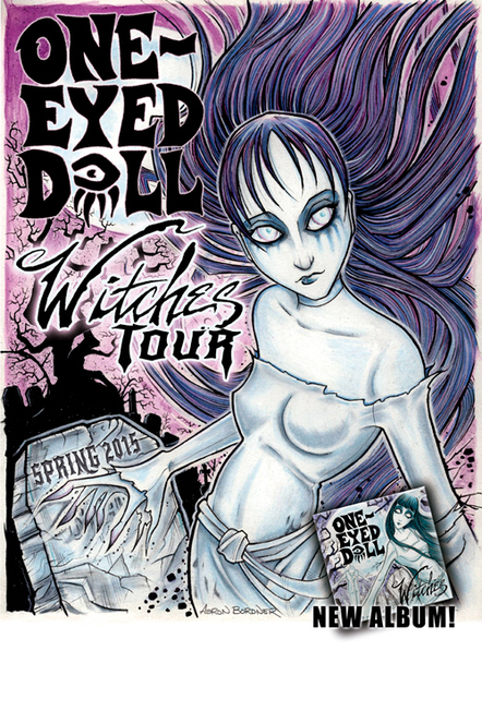 One-Eyed Doll To Release 'Witches' Concept Album On March 24, 2015; U.S. Tour Kicks Off March 4