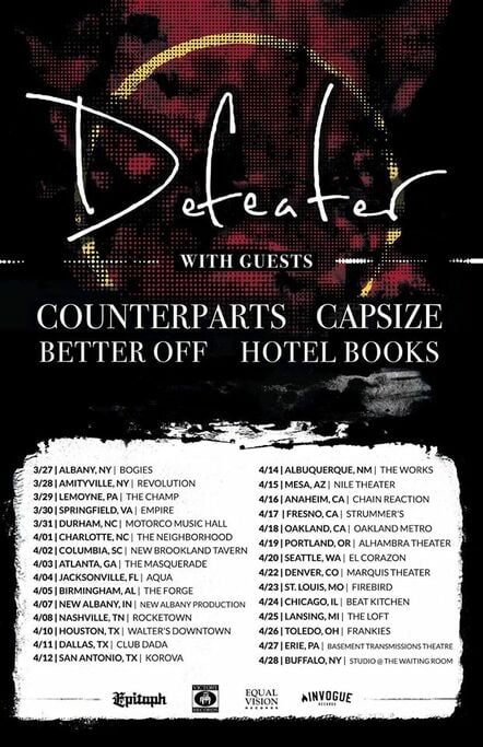 Hotel Books Touring With Defeater, Counterparts, Capsize And Better In March/April; New Album Out This Spring