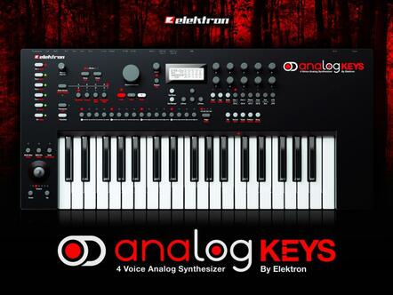 Elektron's Flagship "Analog Keys" Professional Analog Synthesizer Powered By Everspin's 16MB MRAM