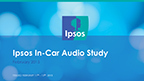 Ipsos Research Study Highlights Continued Strength Of AM/FM Radio In Cars