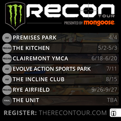 2015 Monster Army Recon Tour Dates And Partnerships Announced - Recon Tour Partners With Mongoose Bikes And Expands The PRO/AM Tour