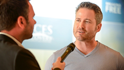 Per Wickstrom Interviews Chef Alex Fioroni On Recovery From Addiction Through Proper Nutrition At 2015 Oscars Roll-Out