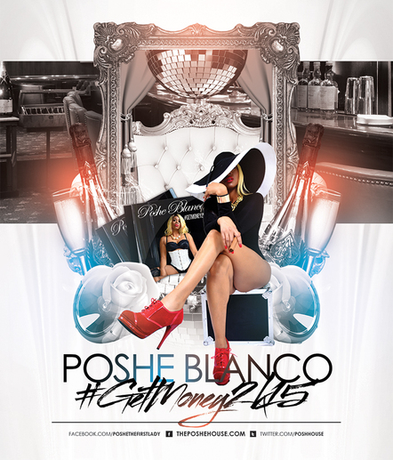 Poshe Blanco Pays Homage To Lil Kim & Biggie With Blazing Remix To "Get Money"