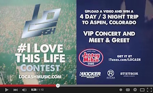 Locash Teams Up With Jersey Mike's Subs And Asks Fans Why They 'Love This Life'