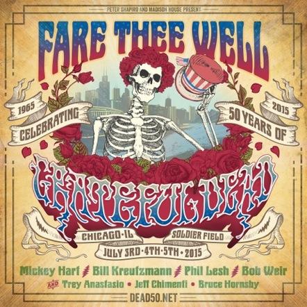 Grateful Dead Original Members To Broadcast "Fare Thee Well" Shows As Live Pay-Per-View