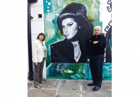 Amy Winehouse Mural Signed By Her Parents Whitewashed After Residents' Complaints