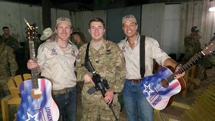 Lucas Hoge Spends Memorial Day In The Middle East As Part Of The Wrangler National Patriot Tour