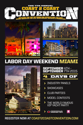 7th Annual Coast 2 Coast Music Convention Takes Over Miami, FL Labor Day Weekend