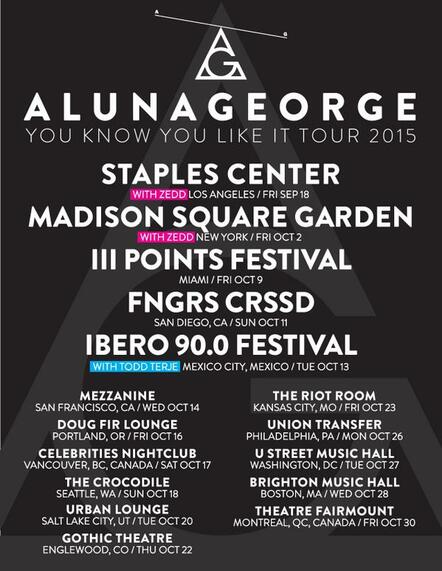 AlunaGeorge Announce Fall Tour Dates, Including Shows With Zedd!