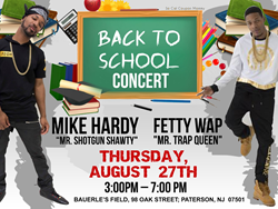 Mike Hardy Opens For Fetty Wap In Back To School Concert