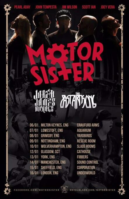 The Bastard Sons Announce Motor Sister Support Tour For January 2016