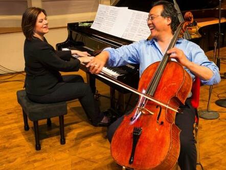 Longtime Friends, Cellist Yo-Yo Ma & Pianist Kathryn Stott Collaborate On New Album Songs From The Arc Of Life