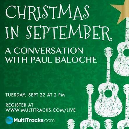 Paul Baloche Aspires To Make Christmas A Season Of Worship, Releases Christmas Worship Vol. 2 Oct. 2