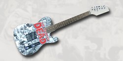 Steve Hatmaker Jr. Creates Another Viral Hit With A Customized The Walking Dead Guitar