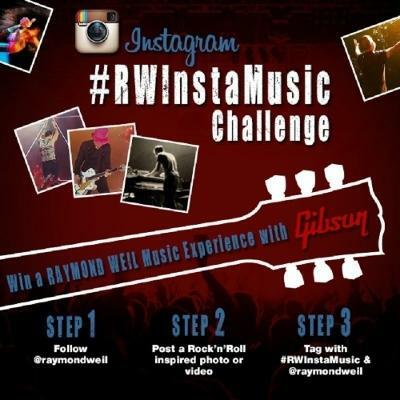 Raymond Weil Launches A Music Challenge On Instagram For The Second Year