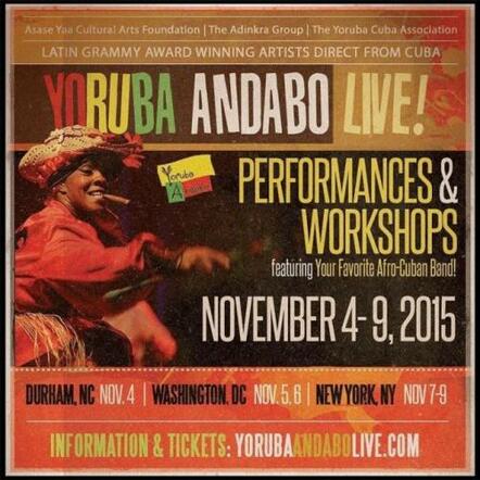 Yoruba Andabo Live In Concert - Lisner Auditorium