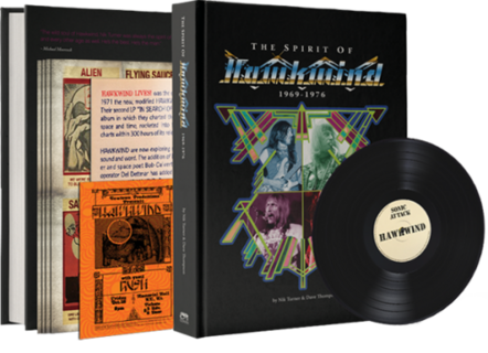 The Definitive Account Of Legendary Space Rock Band Hawkwind's Early Years Available Now In A 300-page Hardcover Book!