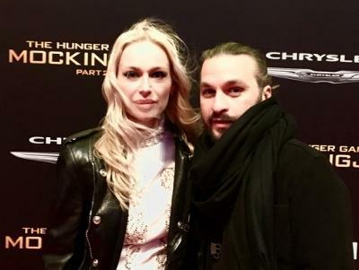 Isabel Adrian & Steve Angello Hit The Red Carpet For The Hunger Games: Mockingjay - Part 2 Premiere In Los Angeles For A Special Date Night