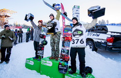 Monster Energy's Stale Sandbech Takes Second And Teammate Darcy Sharpe Places Third In Men's Snowboard Slopestyle At Dew Tour Breckenridge