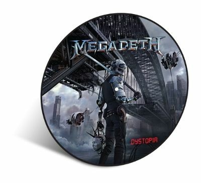 Megadeth's New Album 'Dystopia' To Be Issued As A Limited Edition Vinyl Picture Disc