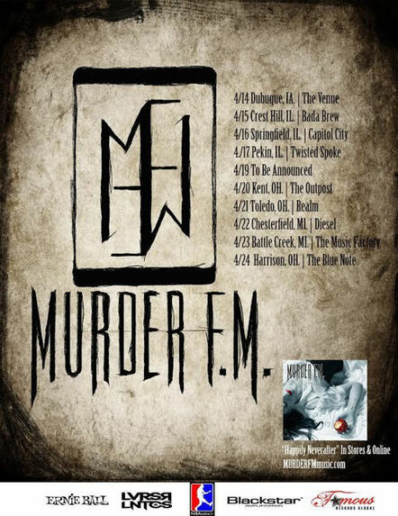 Murder FM Announce April Tourdates