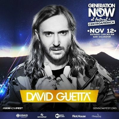 David Guetta Joins Generation Now Youth Festival For Central America