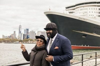 Grammy Award Winners Gregory Porter & Dee Dee Bridgewater Perform On Cunard's Blue Note Jazz At Sea Transatlantic Crossing