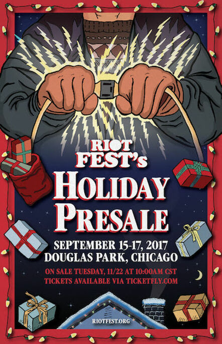 Riot Fest Announces Chicago 2017 Holiday Early Bird Tickets