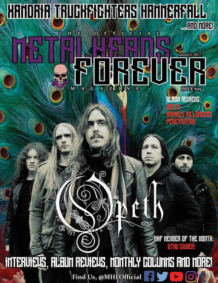 Metalheads Forever - January Issue Now Online, Feat. Interviews With Opeth, Aborted, Metal Church, Hammerfall And Many More