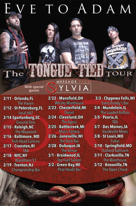 Eve To Adam Release "Tongue Tied" Off Of Upcoming 'Odyssey': Dates Announced For 2017 Tongue Tied Tour