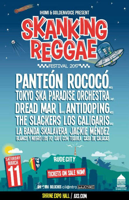 The Annual Festival Skanking Reggae Fest Announces This Year's Line Up Including Bands From Mexico, Japan, Argentina & Usa