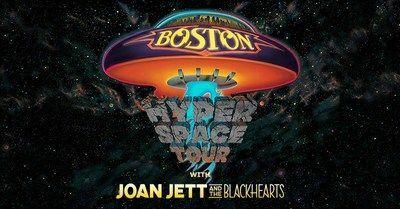 Boston Welcomes Joan Jett & The Blackhearts Aboard The 2017 Hyper Space Tour New Concert Dates Announced