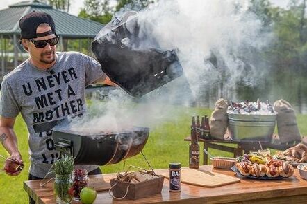 Just In Time For BBQ Season, Kid Rock Announces New "American Badass Grill"