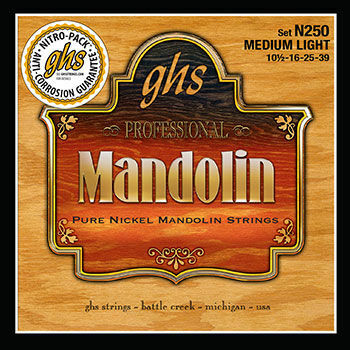 GHS Strings Introduce Pure Nickel Mandolin Strings