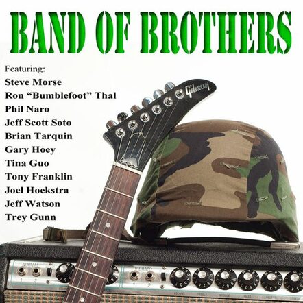 Award Winning Guitarist Brian Tarquin's "Band Of Brothers" Album To Benefit Veterans Feat. Steve Morse, Trey Gunn, Bumblefoot, Jeff Scott Soto, Gary Hoey, Jeff Watson, Tony Franklin And Others!