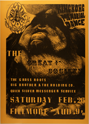 $45,000 Reward Announced For Family Dog FD-2 King Kong Memorial Dance Concert Poster By Psychedelic Art Exchange