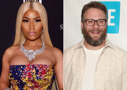 Nicki Minaj Calls Seth Rogen Her "Hero" In Tweet