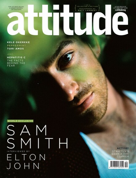 Elton John Talks Exclusively To Sam Smith For Attitude Magazine