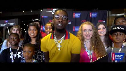 Rapper Offset Launches $500k Fundraising Campaign For The American Cancer Society