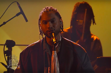 Watch Miguel Perform 'Skywalker' On 'Colbert'