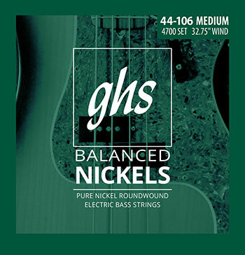 Ghs New Balanced Nickel Bass Strings