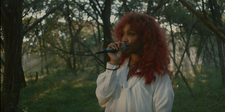 Watch SZA Perform An Enchanting Rendition Of "Go Gina" In The Forest