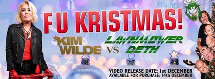 Kim Wilde & Thrash Metal Band Lawnmower Deth To Release Anti-Christmas Song December 1st