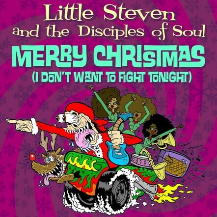 Little Steven's Video For "Merry Christmas (I Don't Want To Fight Tonight)" Captures Exuberant Joy Of The Holidays, Premiering Today!