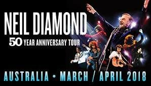 Neil Diamond Announces Retirement From Concert Touring; Australian And New Zealand Tour Dates Cancelled