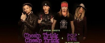 Poison, Cheap Trick And Pop Evil Join Forces For "Poisonâ€¦Nothin' But A Good Time 2018" U.S. Summer Tour Starting May 18, 2018