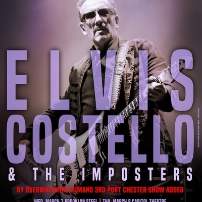 Elvis Costello Adds 3rd Show At The Capitol Theatre